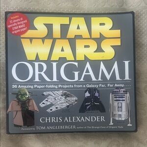 Star Wars Origami Book by Chris Alexander - Black and Yellow
